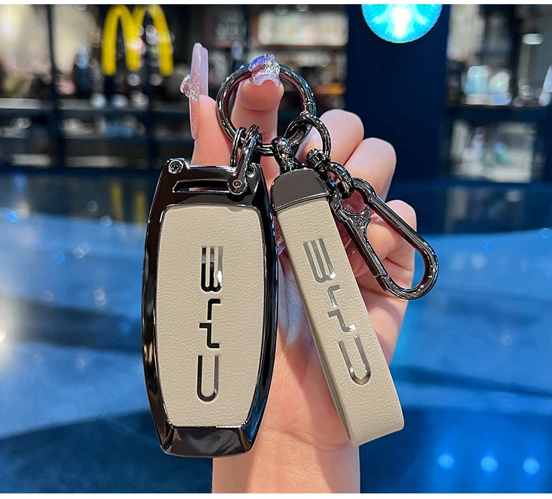 Car Accessories Key Case Holder Cover Buckle For BYD Atto 3 Han EV Dolphin Durable Second Song Pro Tang Dm QIn PLUS MAX Yuan