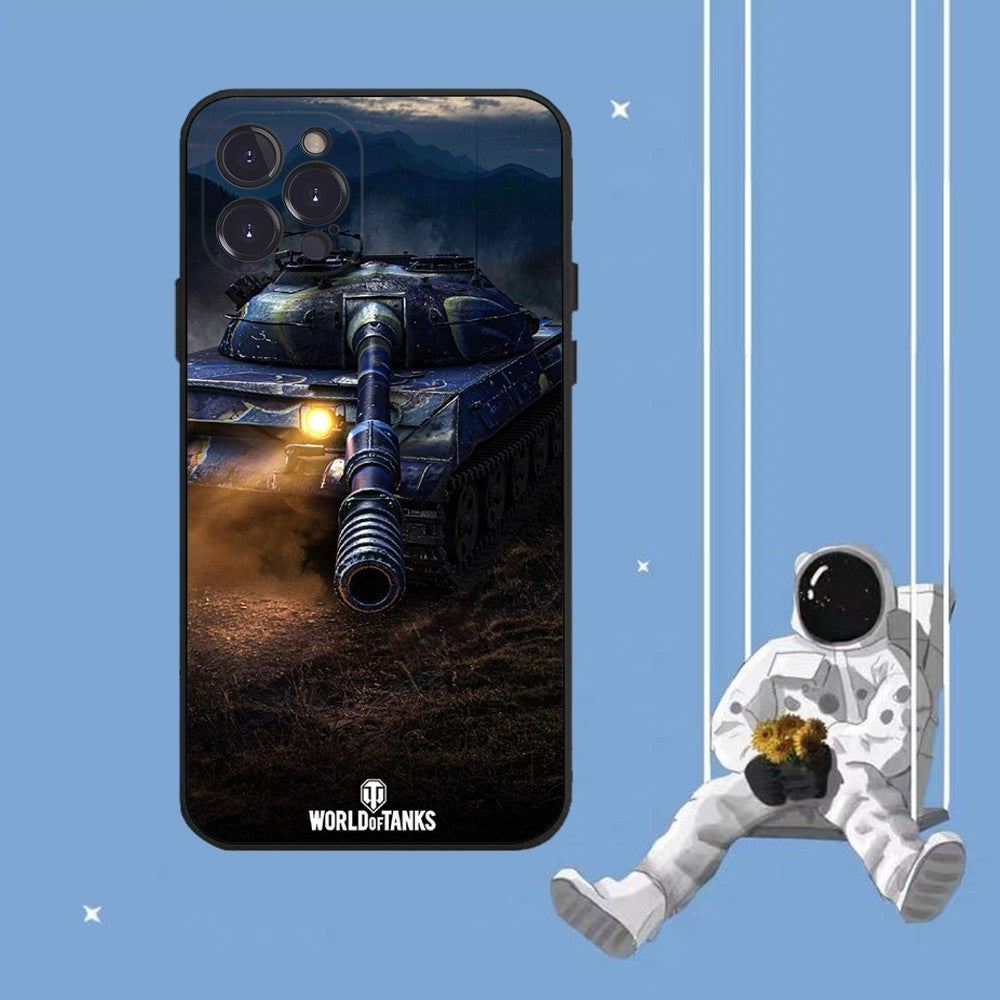 World Of Tank Phone Case For iPhone 14 11 12 13 Mini Pro XS Max Cover 6 7 8 Plus X XR SE 2020 Funda Shell