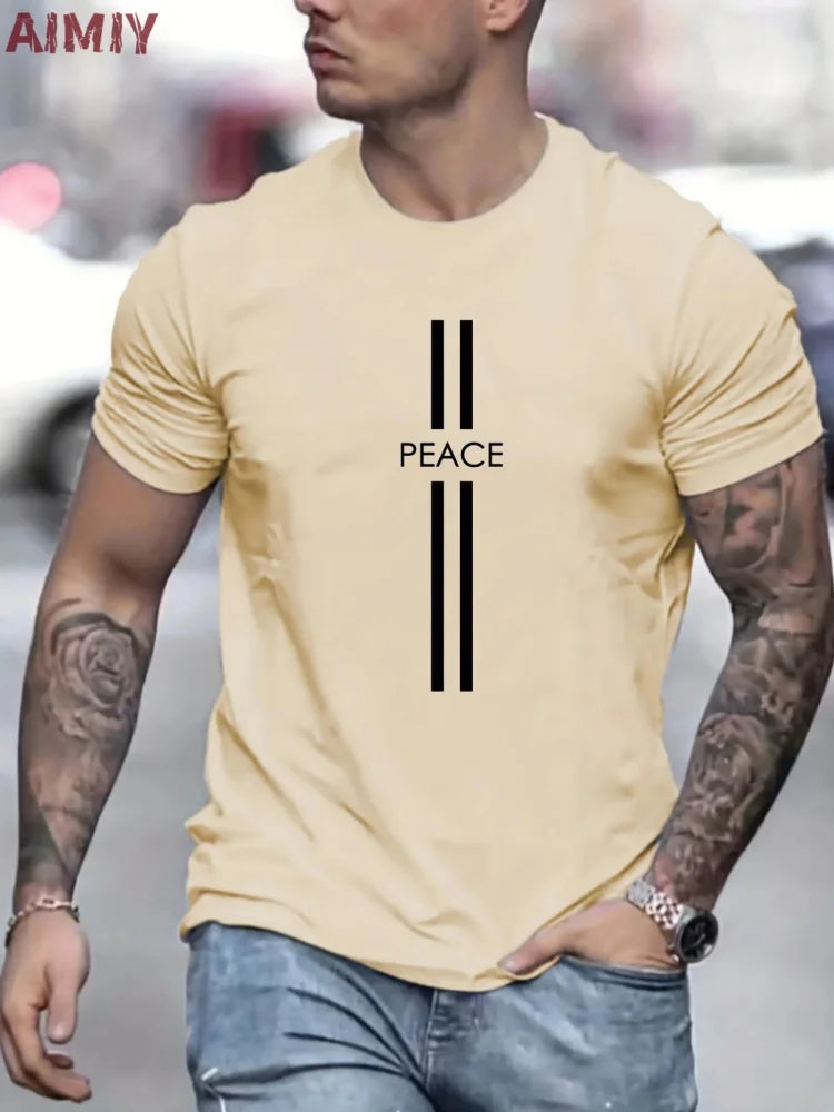Funny T Shirts Seagull Men's T-Shirts Luxury Brand Fashion Top Casual Short Sleeved T-Shirt for Men Streetwear New Arrival Tee