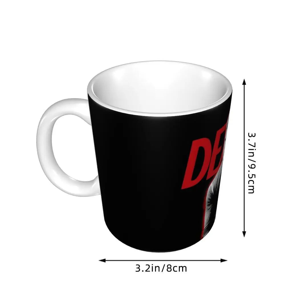 Customized Dexter Morgan Mugs DIY Movie Ceramic Milk Tea Coffee Cup