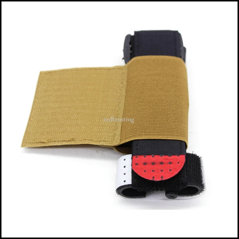 Tourniquet Holder with Hook & Loop Hunting Combat Elastic First Aid Pouch Outdoor Emegency Medical Pouch for JPC Vest