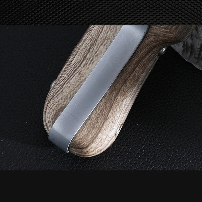 Shooting Slingshot Hunting Slingshot Alloy Slingshot Wood Grain Outdoor Hunting Supplies Precision Hand Tool