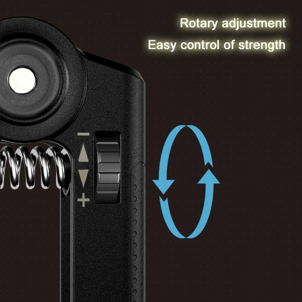 ﻿ Grip Strength Trainer Forearm Strengthener Anti Slip Grip Exerciser Trainer Adjustable Resistance for Gym Fitness