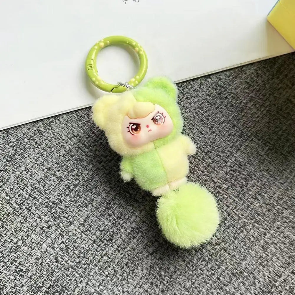 Creative Cartoon Keychain Cute Doll Gift Diy Pendant Accessories Decoration Kawaii Mobile Phone Bag Pendant Backpack Decor