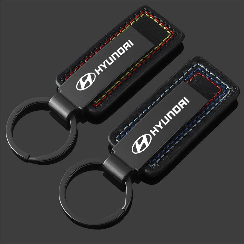 Car Keychain Waist Belt Key Holder New Luxury Pendant Gift Keyring For Hyundai Santafe I10 I30 Solaris Tucson Sonata Genesis G80