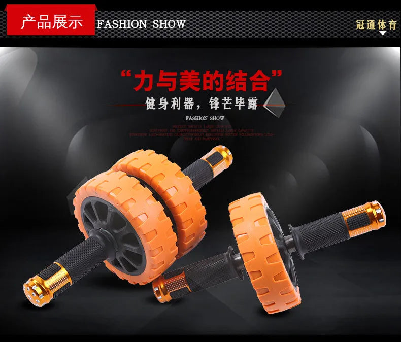 Abdominal Wheel, Multi-specification Pressure and Wear-resistant Fitness Wheel, Non-slip Single and Double Abdominal Wheel