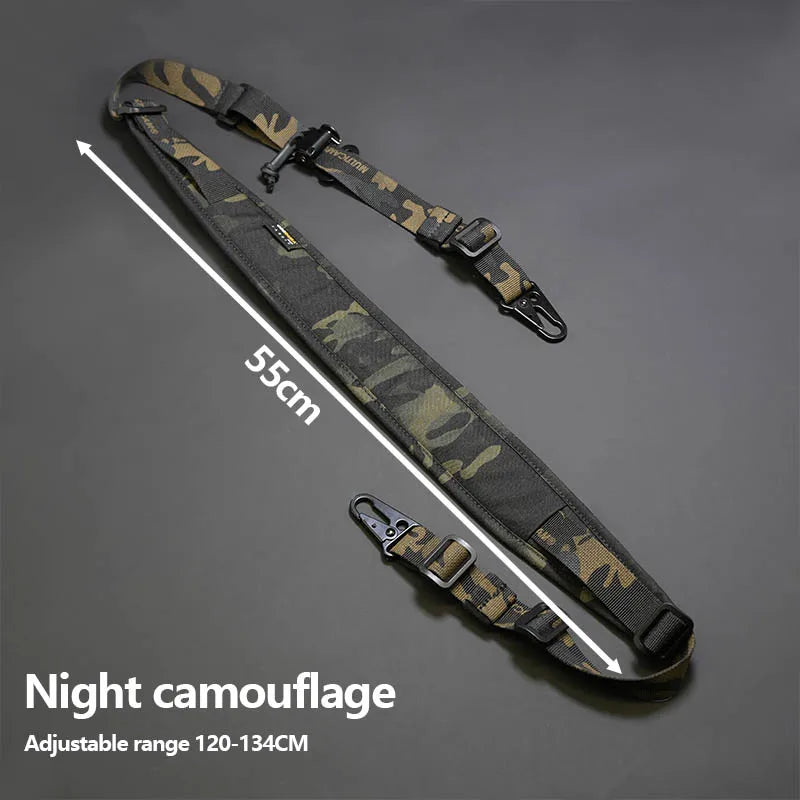 Tactical  Rifle Sling Slingster Multi-Functional Modular Strap Removable 2 Point / 1 Point 2.25" Padded Hunting  Accessories