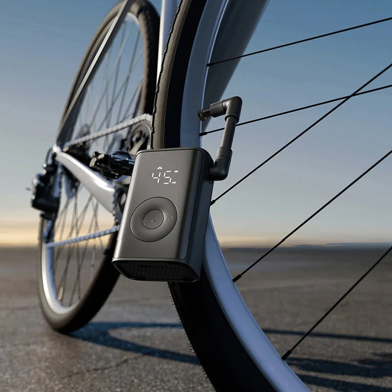 Xiaomi Mijia 2025 New Portable Air Pump 2000mAh 240g 150psi Electric Air Compressor Tire Pressure Detection Multitool Inflator