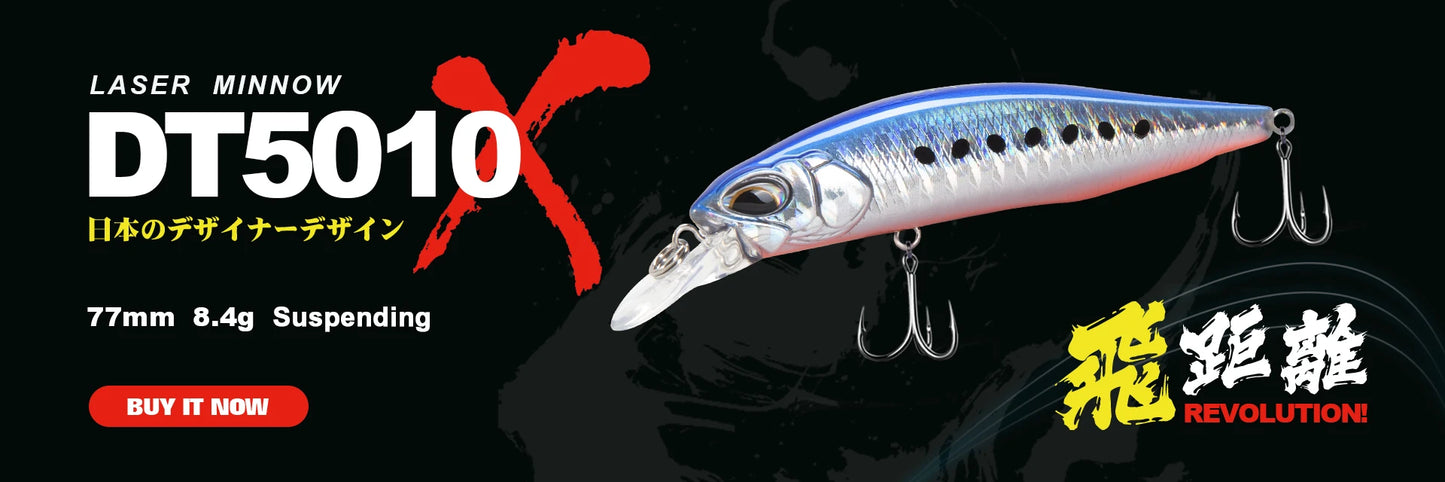 HuntHouse Trairao topwater lure Pencil lure long casting fishing for Bass Pike lure Crazy surface darter sound loud