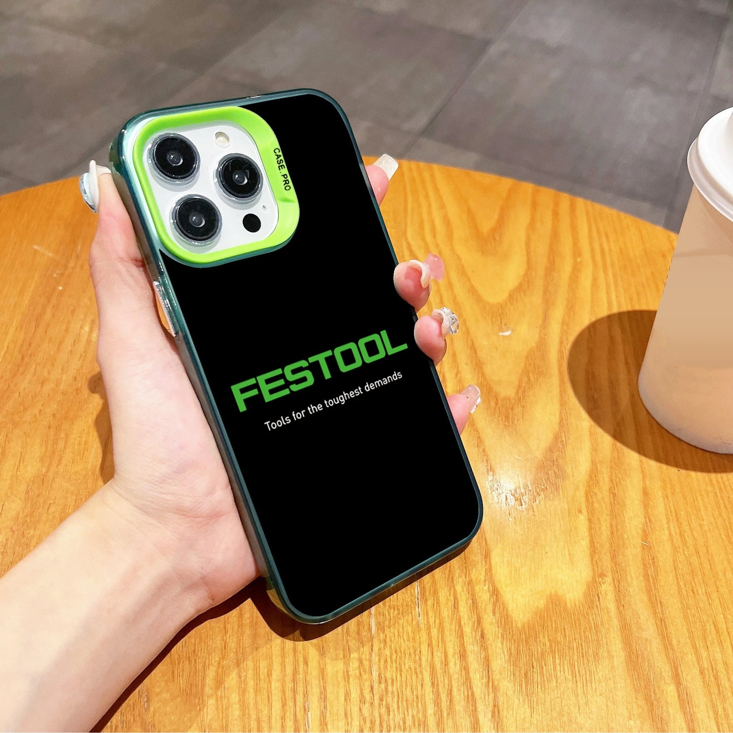 Cool Toolbox Festool Phone Case For iPhone 15 14 13 12 11 Pro Max X XR XSMAX 8 7 Plus Candy Matte Shockproof Back Cover
