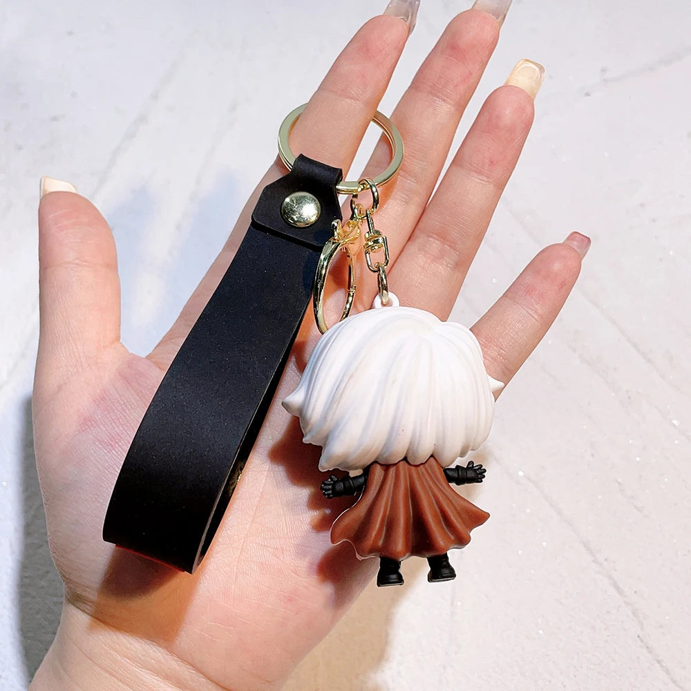 Cartoon The Avengers Keychain Venom Keyring Keys Holder Gifts for Friends