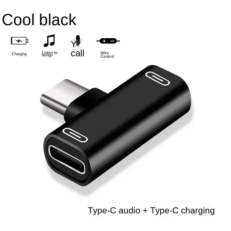 Type C To 3.5mm Jack Converter Earphone Audio Adapter Usb Type Cable C To C Type 3.5 mm Aux Adapter Headphone Converter Cable