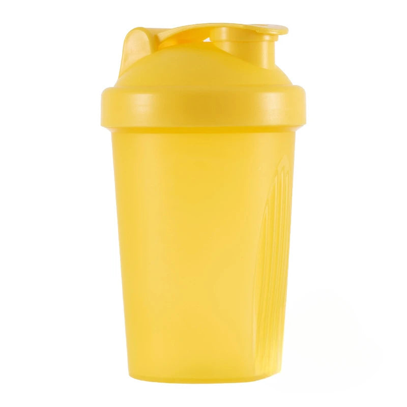 400ml BPA-Free Protein Shaker Bottle with Shaker Ball Leakproof Fitness Gym Mixer with Shaker Ball for Whey Protein Easy Clean