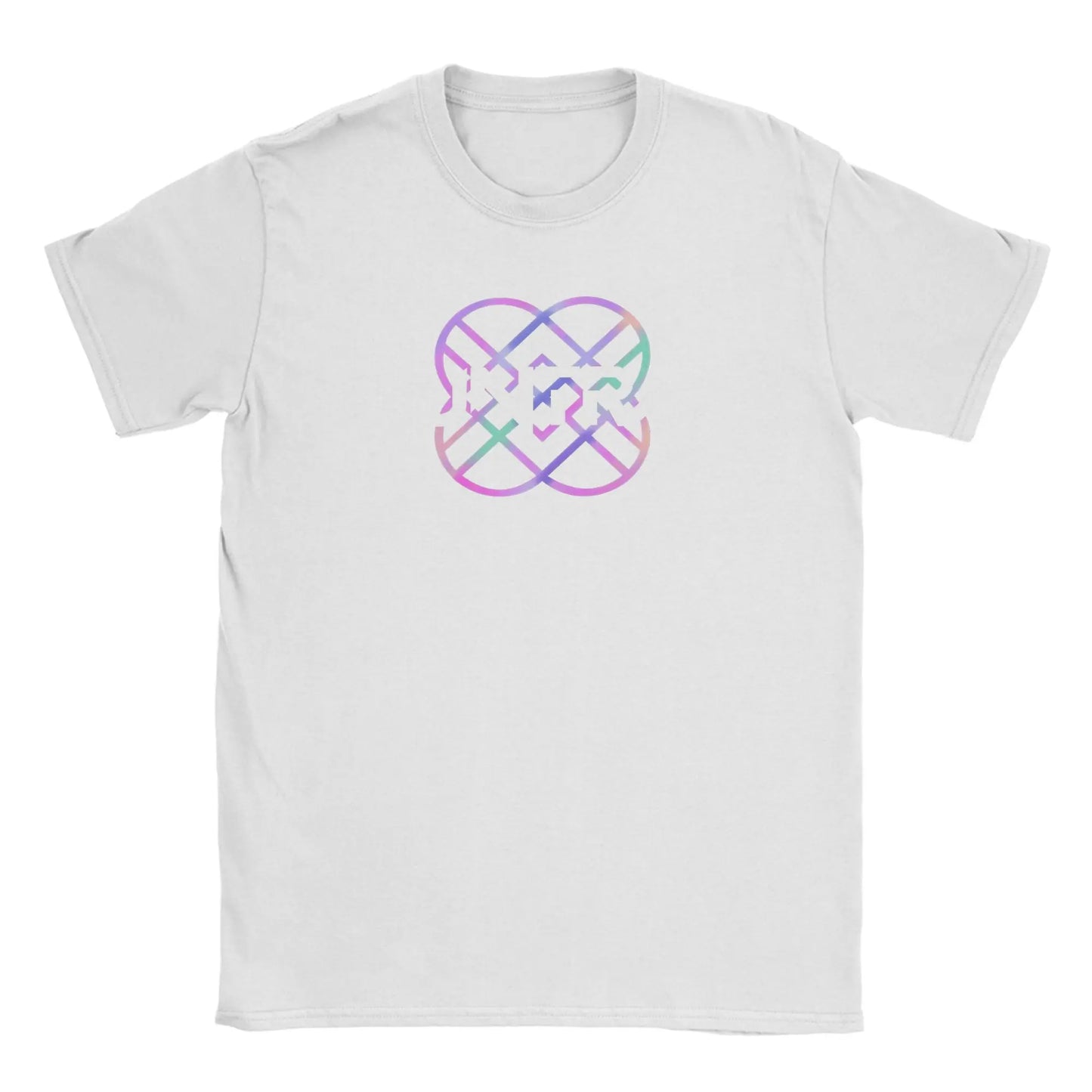 HUNTRX HUNTRIX Logo KPop Demon Hunters Men's T Shirt  Fashion Tees Short Sleeve Crewneck T-Shirts 100% Cotton Big Size Clothing