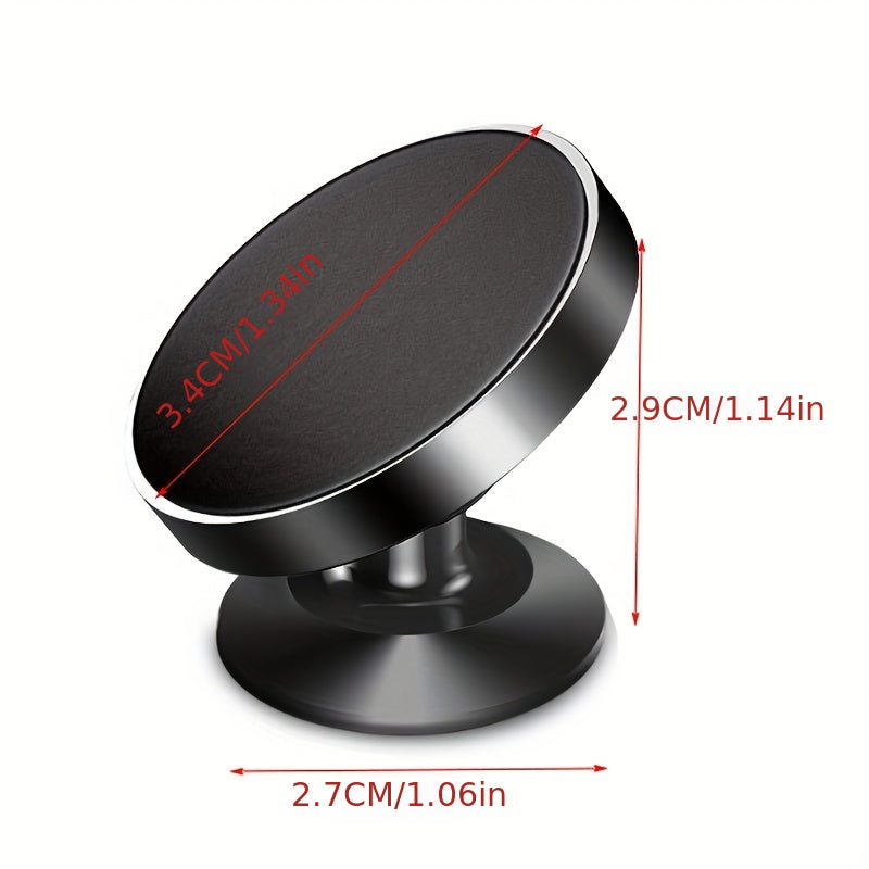 Upgrade Your Car With This Magnetic Phone Holder Stand - Perfect For IPhone 13, 12 & Samsung Redmi Xiaomi!