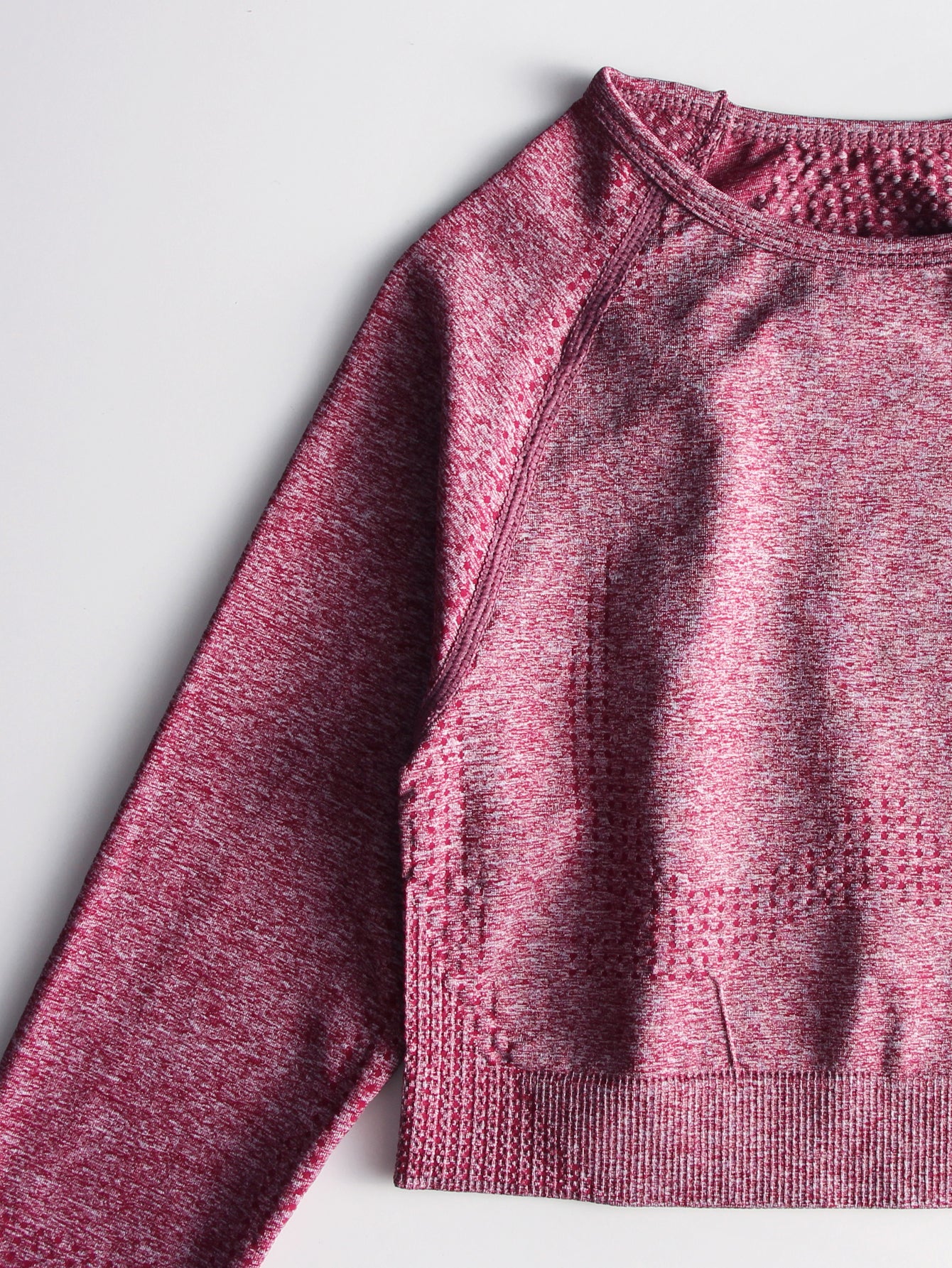 5pcs Seamless Yoga Suits, Racer Back Tank Top & Short Sleeve Cropped Top & Long Sleeve T Shirt & Shorts & Leggings Set, Women's Activewear