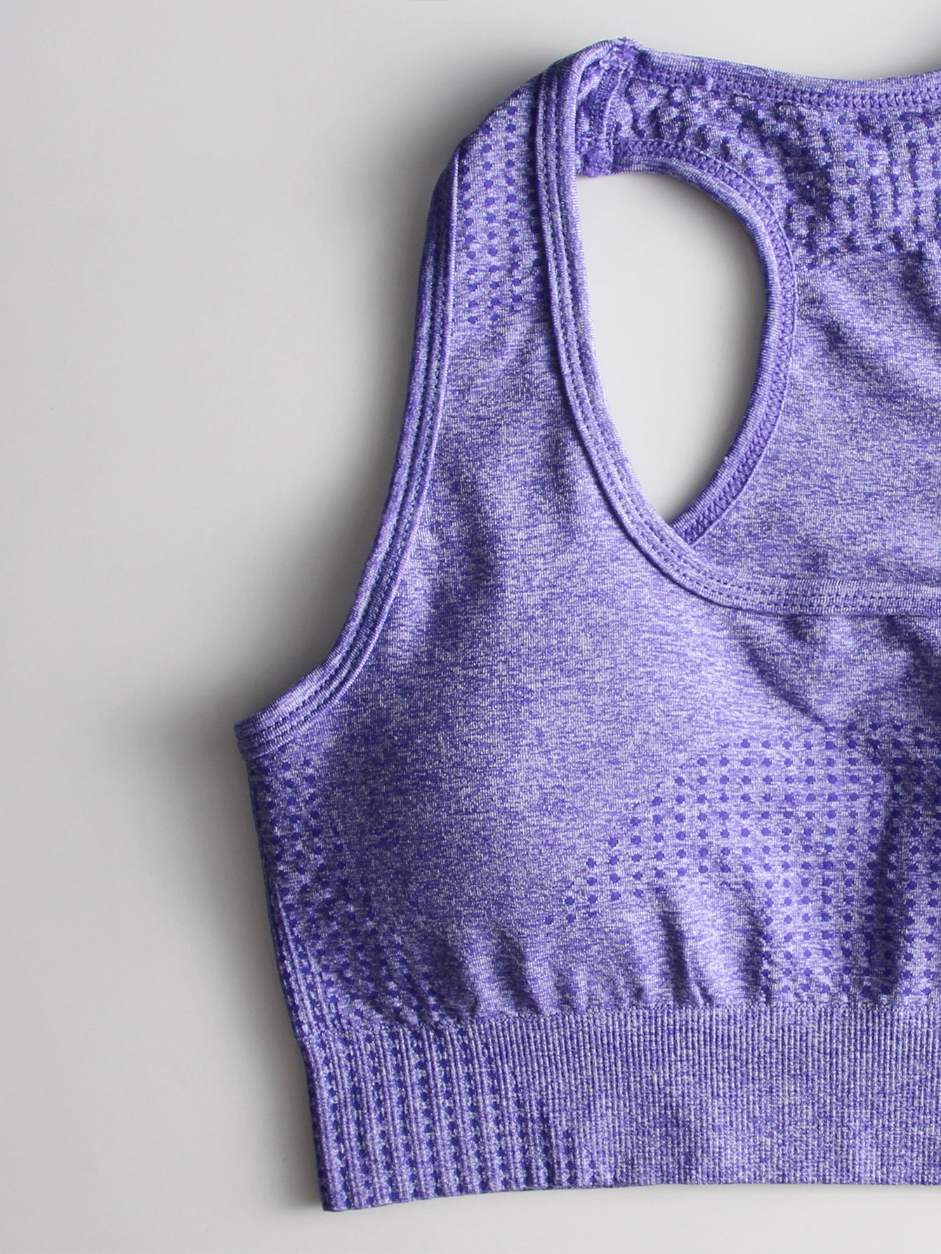 5pcs Seamless Yoga Suits, Racer Back Tank Top & Short Sleeve Cropped Top & Long Sleeve T Shirt & Shorts & Leggings Set, Women's Activewear