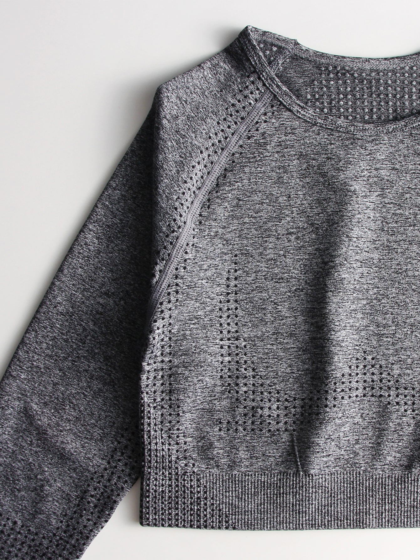 5pcs Seamless Yoga Suits, Racer Back Tank Top & Short Sleeve Cropped Top & Long Sleeve T Shirt & Shorts & Leggings Set, Women's Activewear