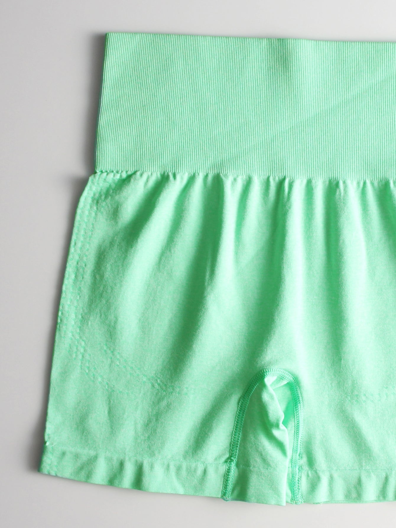 5pcs Seamless Yoga Suits, Racer Back Tank Top & Short Sleeve Cropped Top & Long Sleeve T Shirt & Shorts & Leggings Set, Women's Activewear