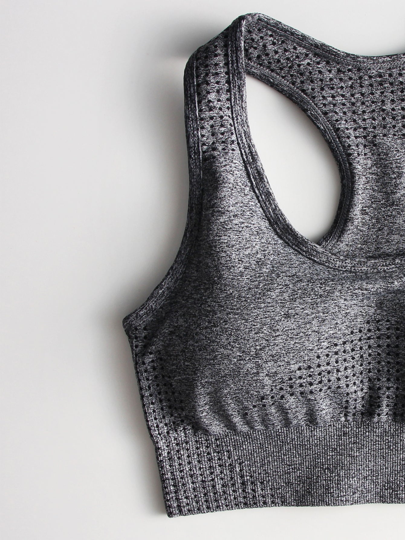 5pcs Seamless Yoga Suits, Racer Back Tank Top & Short Sleeve Cropped Top & Long Sleeve T Shirt & Shorts & Leggings Set, Women's Activewear