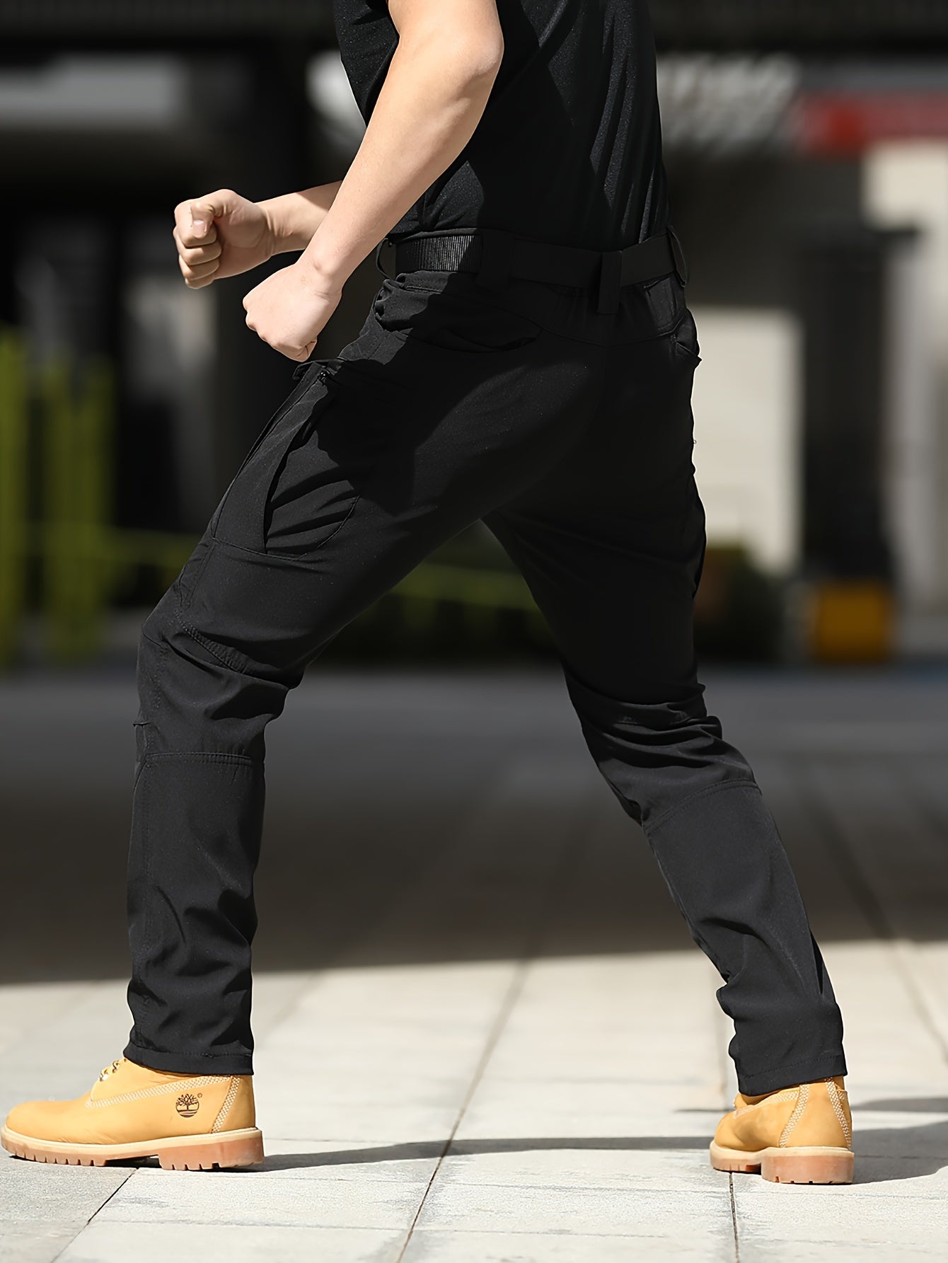 Men'S Tactical Cargo Pants - Softshell, Stretchy Fabric, Multiple Pockets, Button Fly, No Belt, All-Season Outdoor Training Pants for Hiking and Military Style, Outdoor Workwear | Utility Pants | Stretchy Fabric Pants